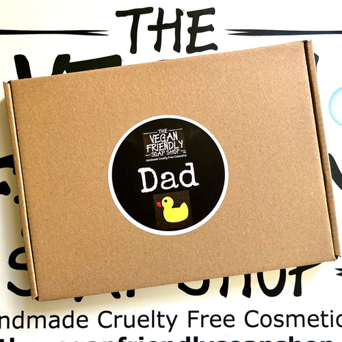 Letterbox Friendly, ‘Dad’ Random Six Soap Bar Gift Set - Théo’s Planet