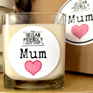 Mum (Lily & Jasmine Fragrance) - Soy Wax Candle 390g