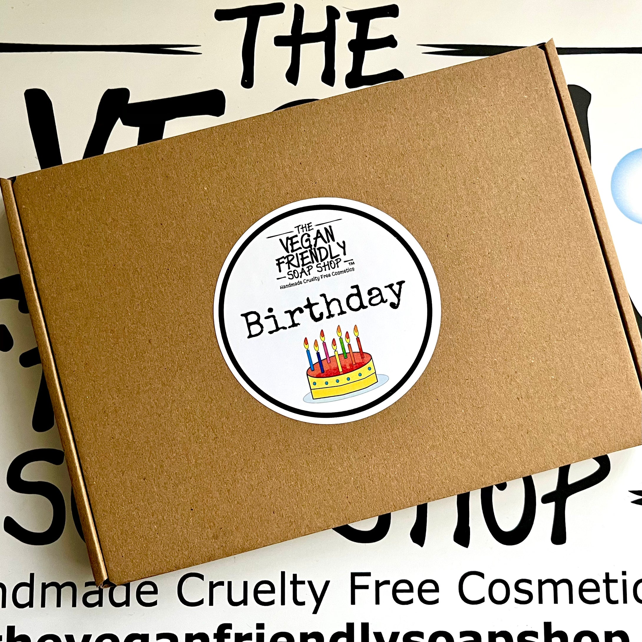 Letterbox Friendly, 'Birthday' Random Six Soap Bar Gift Set - Théo's Planet