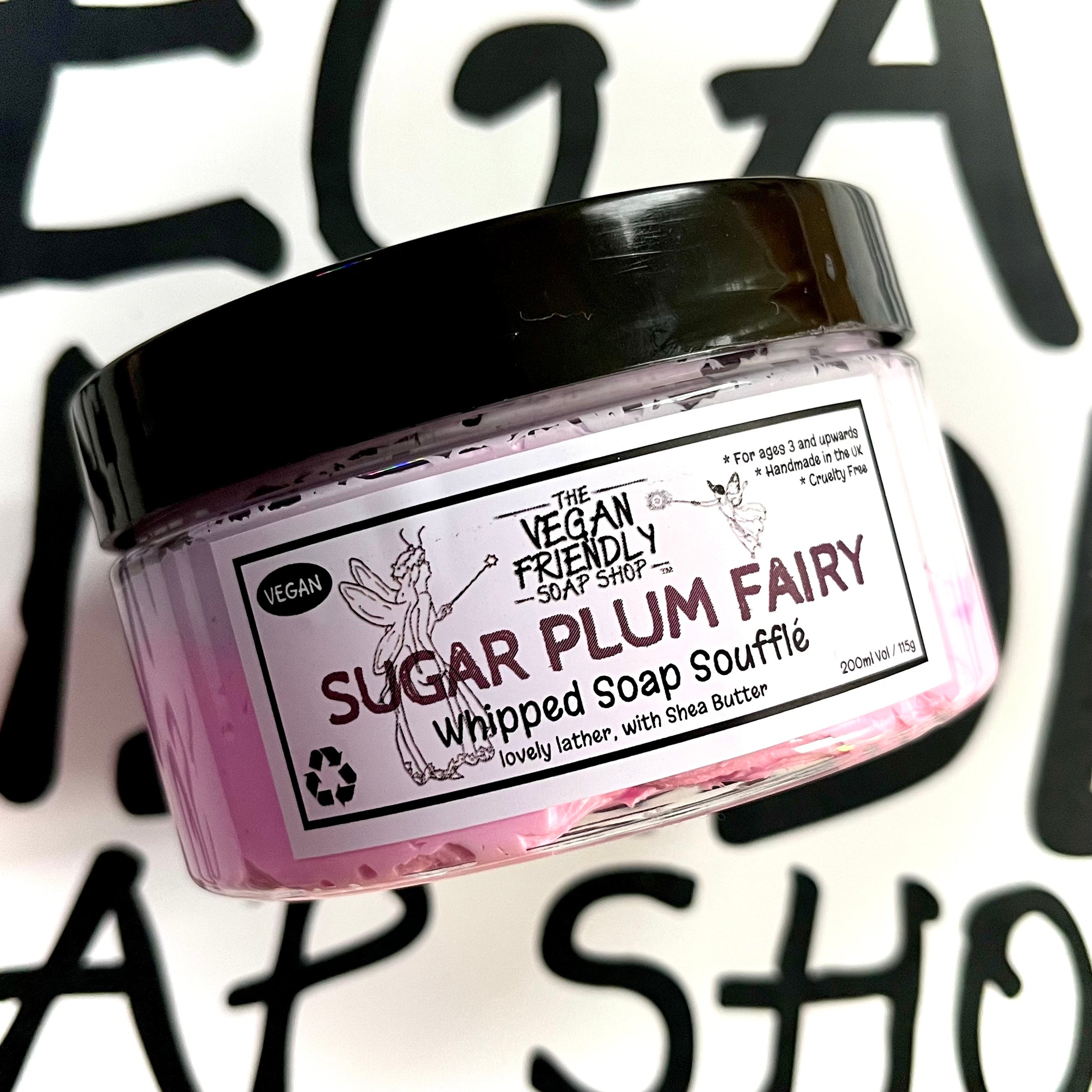 Sugar Plum Fairy - Luxury Whipped Soap Soufflé, with Shea Butter 115g