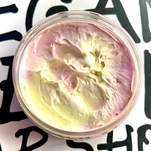 Load image into Gallery viewer, Rhubarb &amp; Custard - Luxury Whipped Soap Soufflé, with Shea Butter 115g of