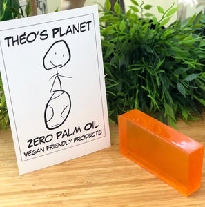 Tangerine Orange - Théo’s Planet Soap Bar 110g