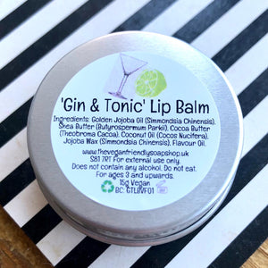 Gin & Tonic Flavour - Lip Balm