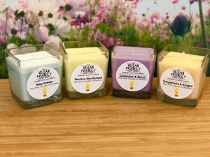 Lavender & Basil - Soy Wax Candle 390g